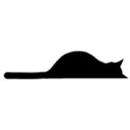 Стикер Black Cat @stickersb2b - 0