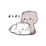 Sticker Cute Cats @anime_stickerr - 0