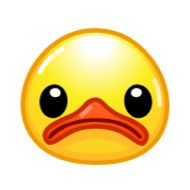 Стикер Duck Emoji • @TgSticker - 0