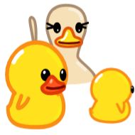 Sticker 🐥Duck by @LilAladin - 0