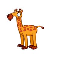 Стикер Giraffe - 0