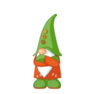 Sticker Home Gnome Greenly - 0