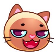 Sticker Meow Emoji -> @TgSticker - 0