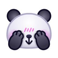 Sticker Panda Emoji @TgSticker - 0