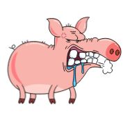 Стикер Piggy Animated - 0