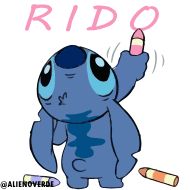 Стикер Stitch Animato (by @AlienoVerde) - 0