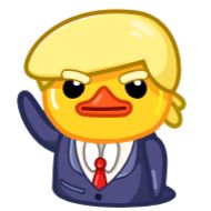 Sticker Trump-Duck - 0