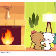 Sticker Animated: Milk and Mocha Bears #2 - 0