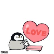 Sticker Baby Penguin by @wontae - 0