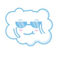 clouds by bla bla bla - sticker set for Telegram and WhatsApp