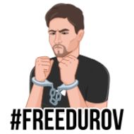 Sticker #FreeDurov @memo_cats - 0