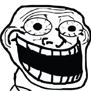 epic trollface - эскиз