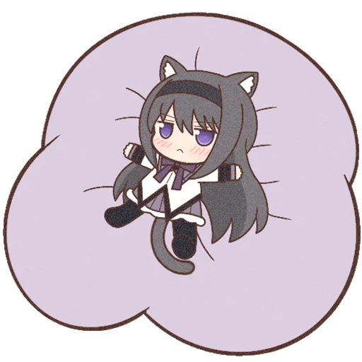 Homura Akemi Neko || @cirnovarenie Homura Akemi Neko || @cirnovarenie -