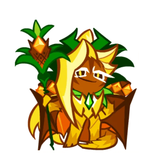 Ananas Dragon Cookie Ananas Dragon Cookie - искусство