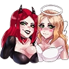 Angel & Demon @ASMR_KittyKlaw Angel & Demon @ASMR_KittyKlaw -