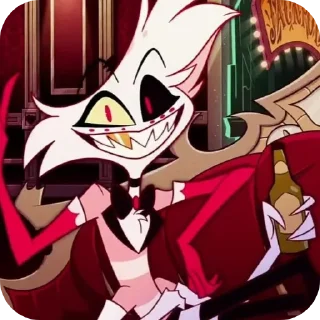 Sticker Angel Dust • @HazbinHotelStickers - 0