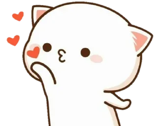 Стикер Anime Cat - 6