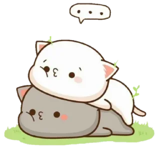 Стикер Anime Cat - 4