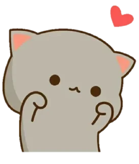 Стикер Anime Cat - 10