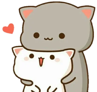 Стикер Anime Cat - 9