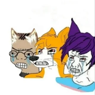 Sticker Анти-фурри - 8
