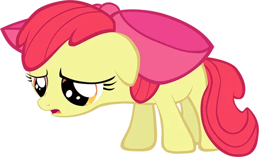 Стикер Apple Bloom Pony - 0