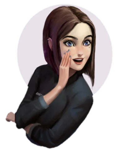 human face human face woman animation