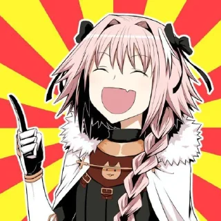 Sticker заенька Астольфо - 4