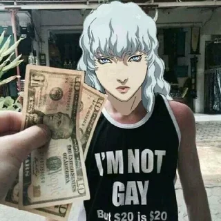Стикер ❤️Griffith❤️ @irininjai - 5 Стикер ❤️Griffith❤️ @irininjai - 5