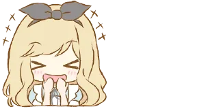 Sticker Alice Emoji :: @line_stickers - 2 Sticker Alice Emoji :: @line_stickers - 2