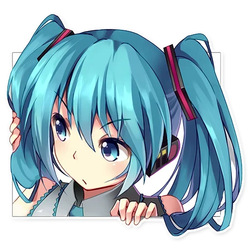 Vocaloid @anime_stickerr Vocaloid @anime_stickerr -