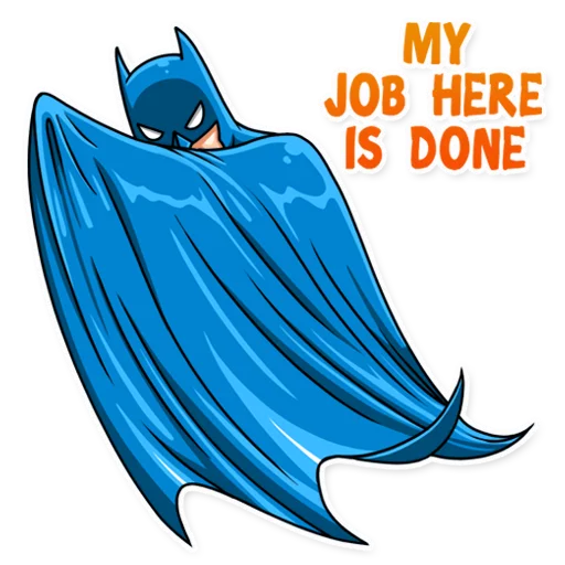 Silver Age Batman - sticker set for Telegram and WhatsApp