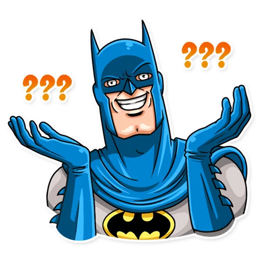 Silver Age Batman - sticker set for Telegram and WhatsApp