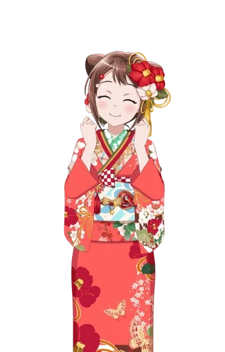 kimono kimono cartoon human face
