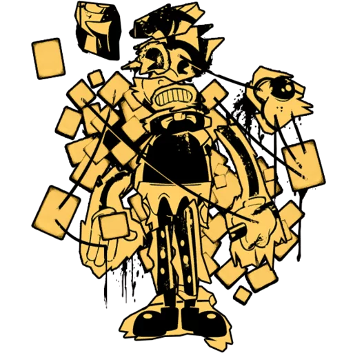Sticker Bendy and the Ink Machine - 0
