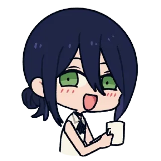 Sticker Человек бензопила by @anime_stickerr - 10 Sticker Человек бензопила by @anime_stickerr - 10