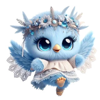 Стикер Bird of Happiness - 10 Стикер Bird of Happiness - 10