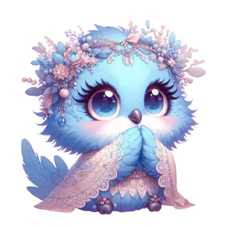 Стикер Bird of Happiness - 8 Стикер Bird of Happiness - 8