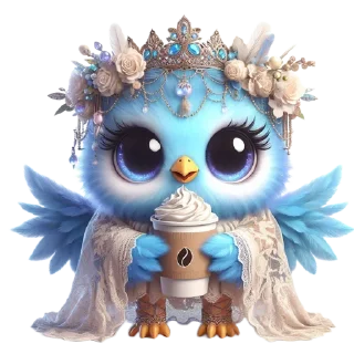 Стикер Bird of Happiness - 6 Стикер Bird of Happiness - 6