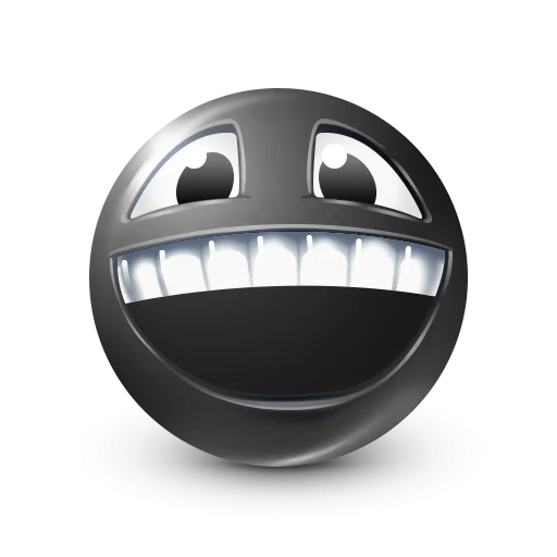 Black Face Emoji @TgSticker Black Face Emoji @TgSticker -