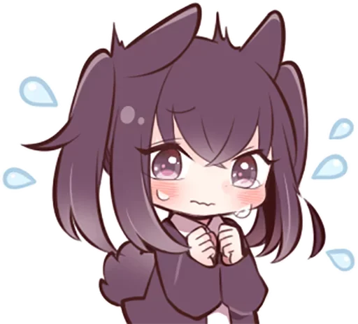 Стикер Black Sweetie Bunny @anime_stickerr - 11 Стикер Black Sweetie Bunny @anime_stickerr - 11