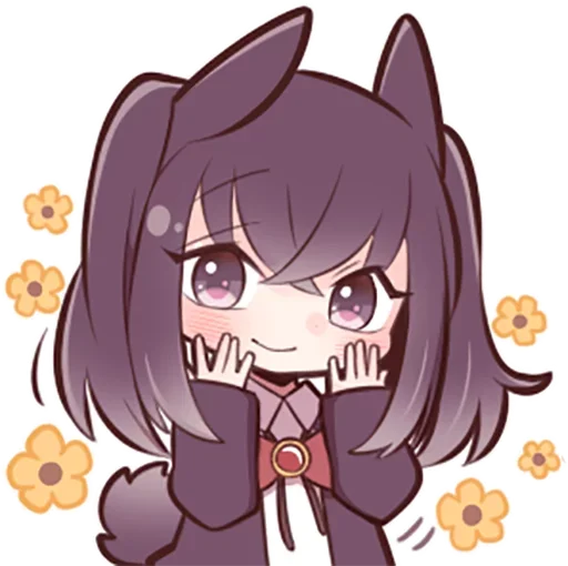Стикер Black Sweetie Bunny @anime_stickerr - 3 Стикер Black Sweetie Bunny @anime_stickerr - 3