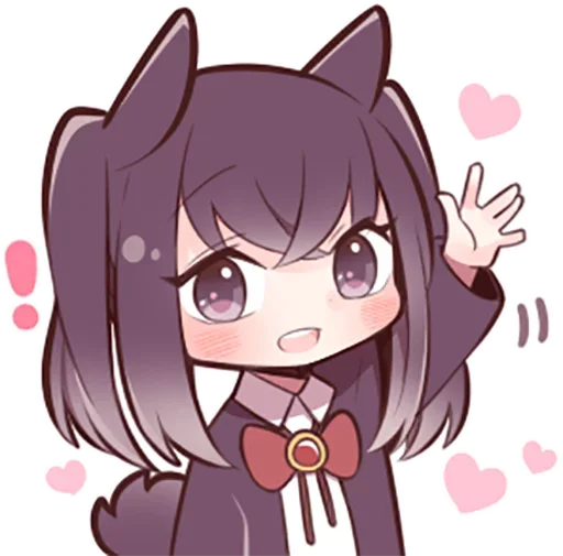 Black Sweetie Bunny @anime_stickerr Black Sweetie Bunny @anime_stickerr -