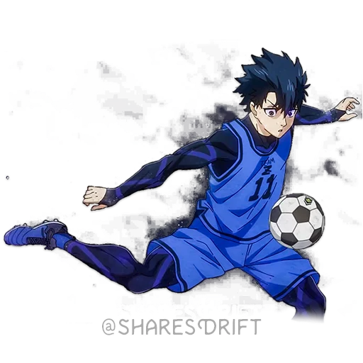 Стикер Blue Lock - @OtakusDrift - 5 Стикер Blue Lock - @OtakusDrift - 5