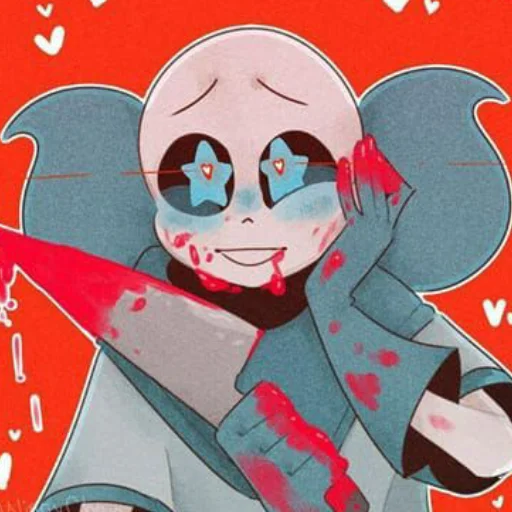 Yandere Blueberry by : @stickers_undertale Yandere Blueberry by : @stickers_undertale -