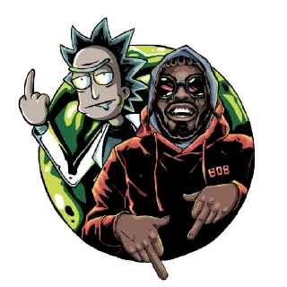 Sticker В Гостях У БоБа - 5