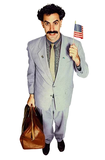 Sticker Borat @stickersb2b - 5