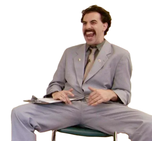 Sticker Borat @stickersb2b - 3
