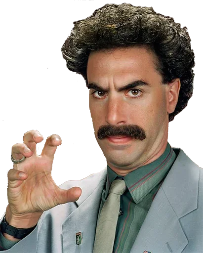Sticker Borat @stickersb2b - 2