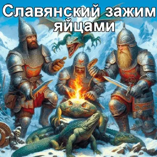 Sticker Древние русы - 0